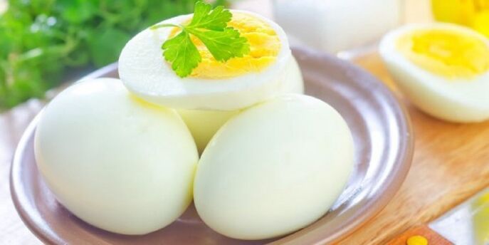 thinly sliced ​​eggs