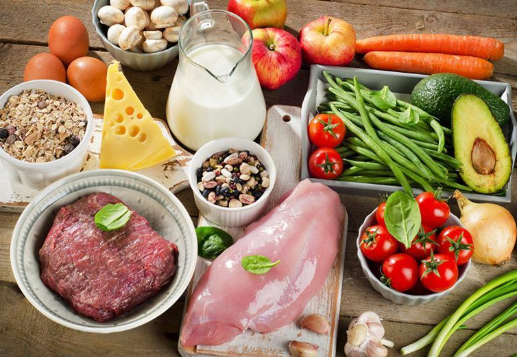 protein foods in the store diet