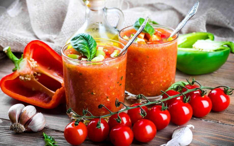 refined vegetable smoothie