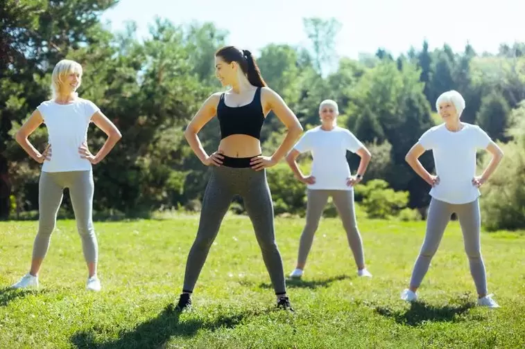 group breathing exercises to lose weight