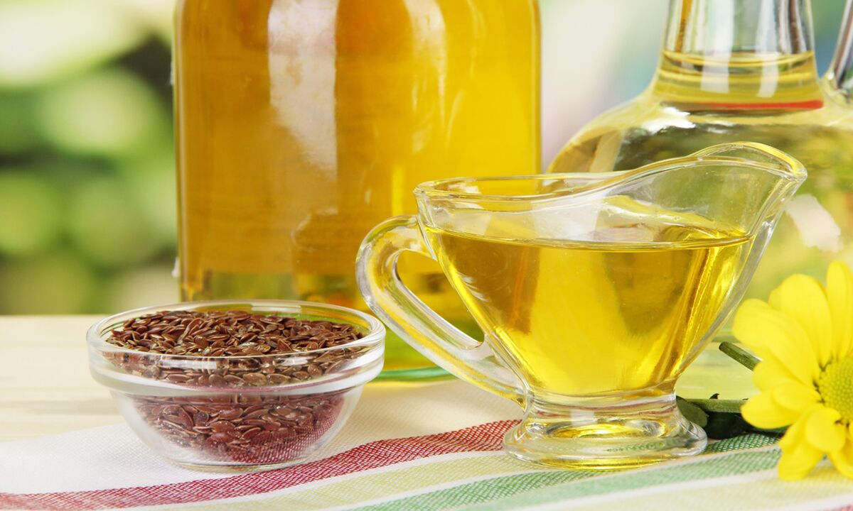 A cocktail containing flaxseed oil will help you lose weight quickly without wasting time